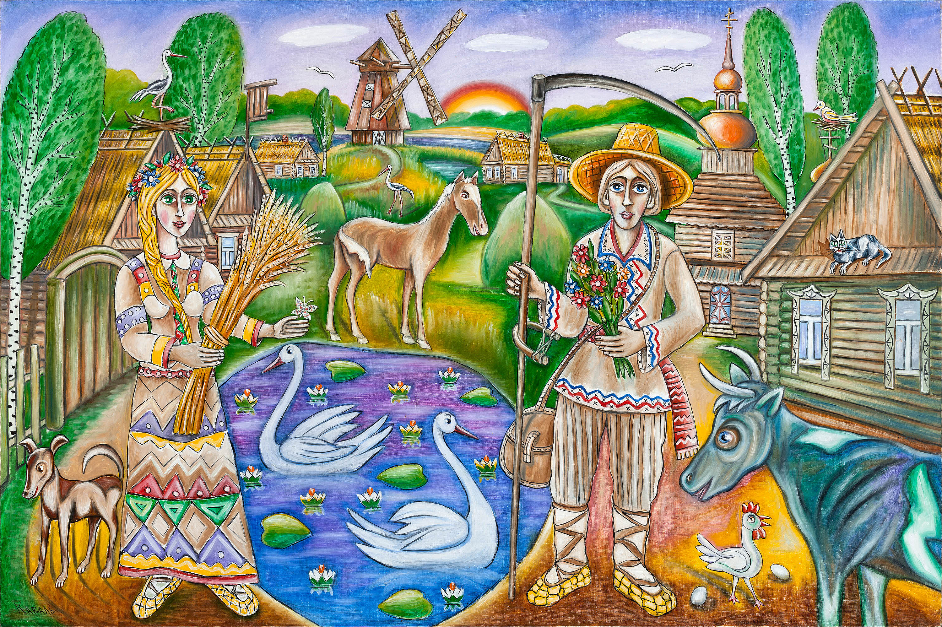 ИВАН ДА МАРЬЯ. КАСІЎ ЯСЬ КАНЮШЫНУ