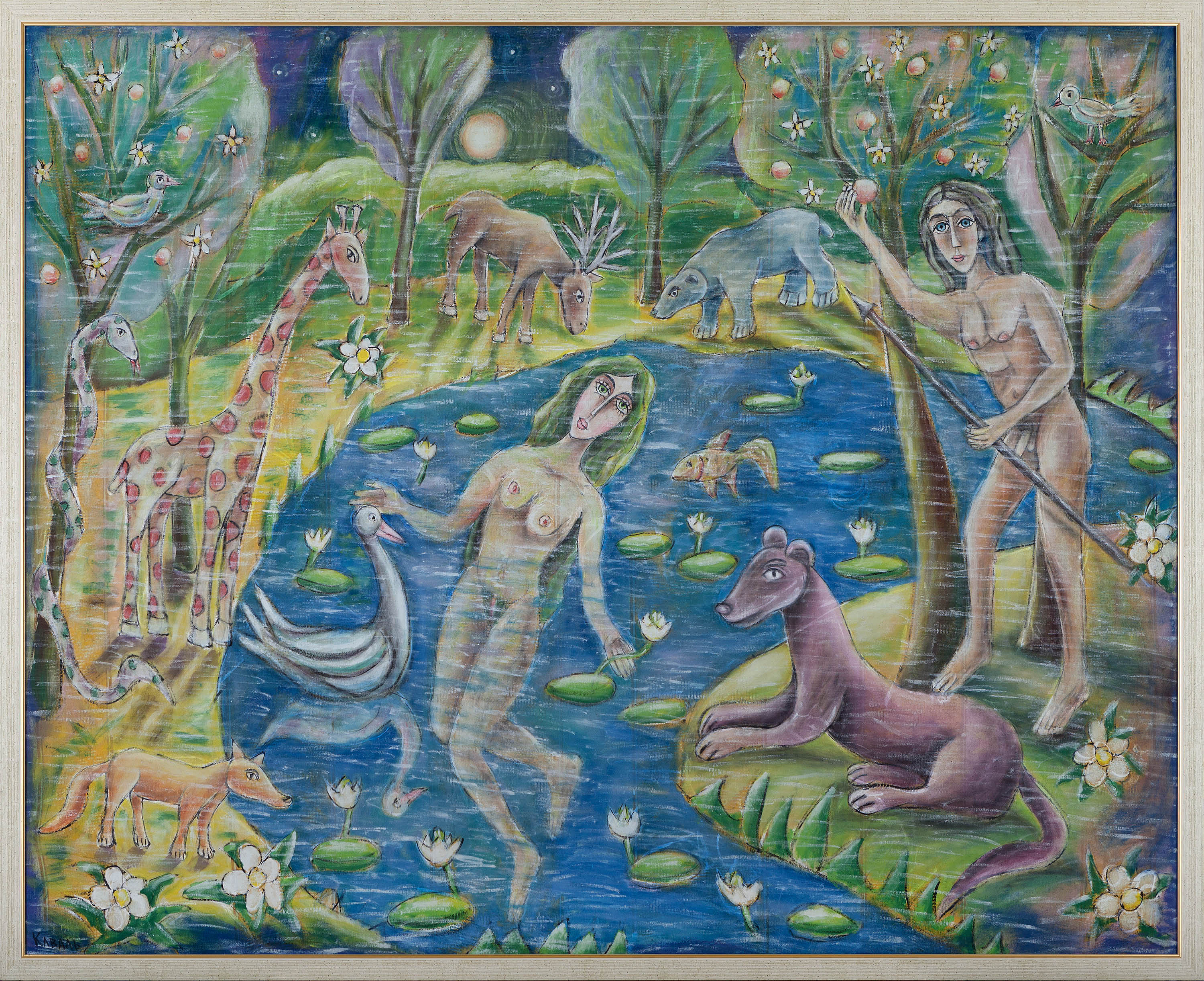 ПЕРВЫЙ СНЕГ. СОН ПИРОСМАНИ В РАЙСКОМ САДУ БОСХА