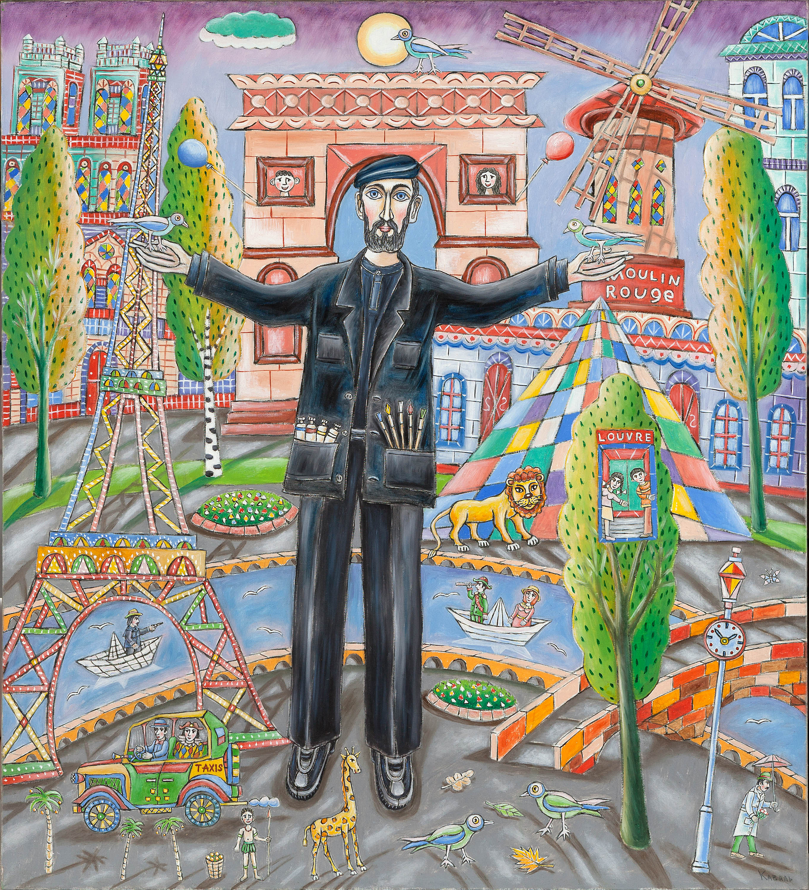 ПУТЕШЕСТВИЕ В ЛУВР, ИЛИ ВСТРЕЧА С ДРУЗЬЯМИ