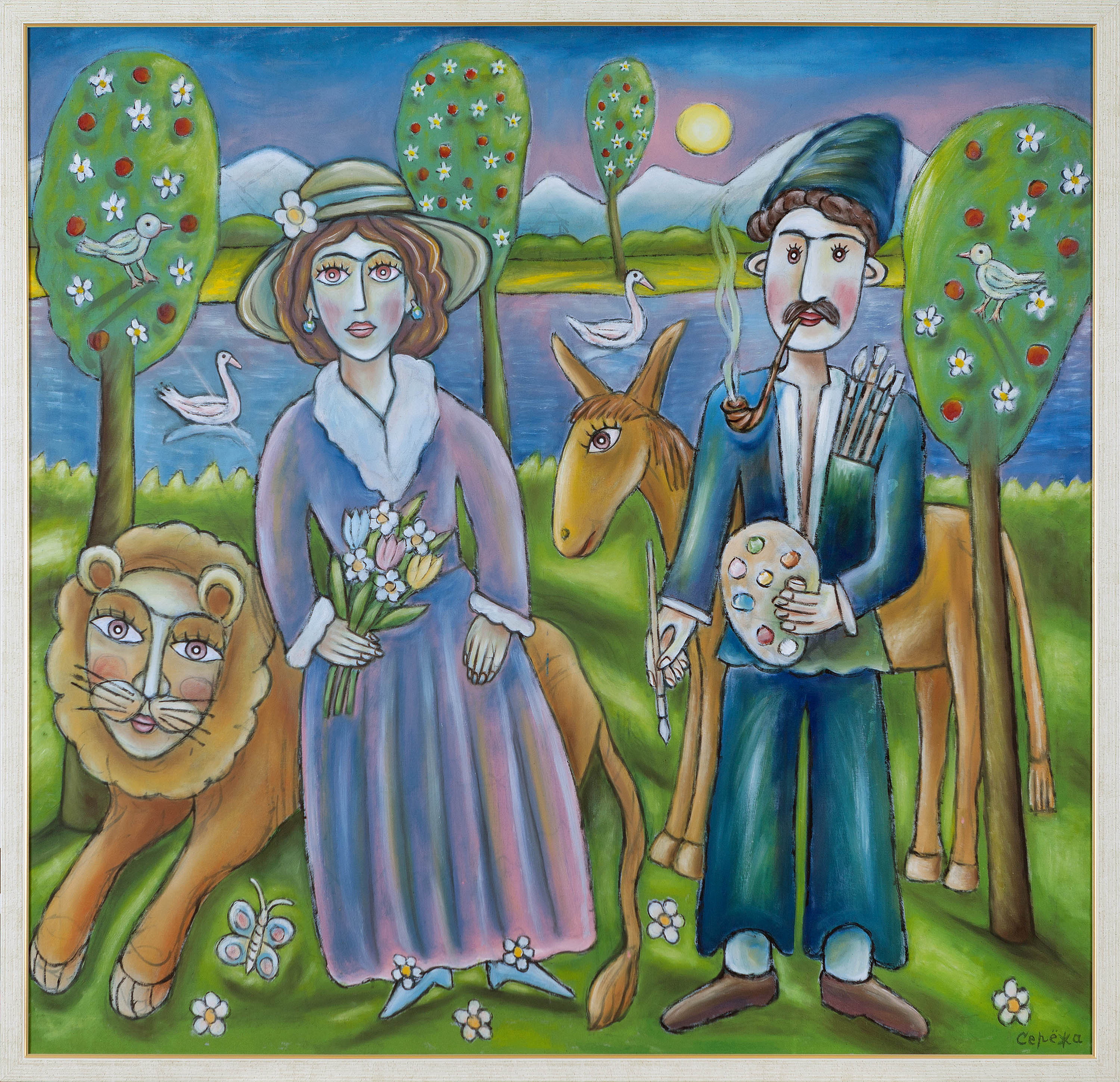 ПИРОСМАНИ И МАРГАРИТА